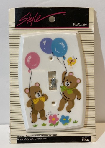 Vintage plastic teddy - teddy, bear